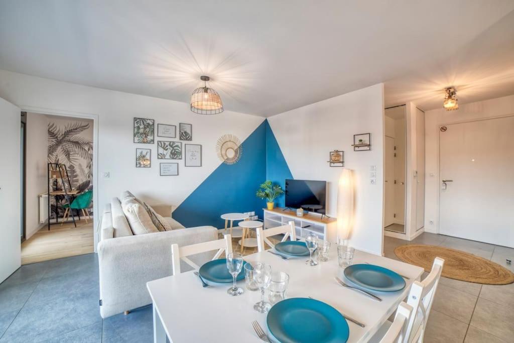 Modern'Blue - Gare Annemasse A 3Min-Geneve Acces Direct Apartment Екстериор снимка