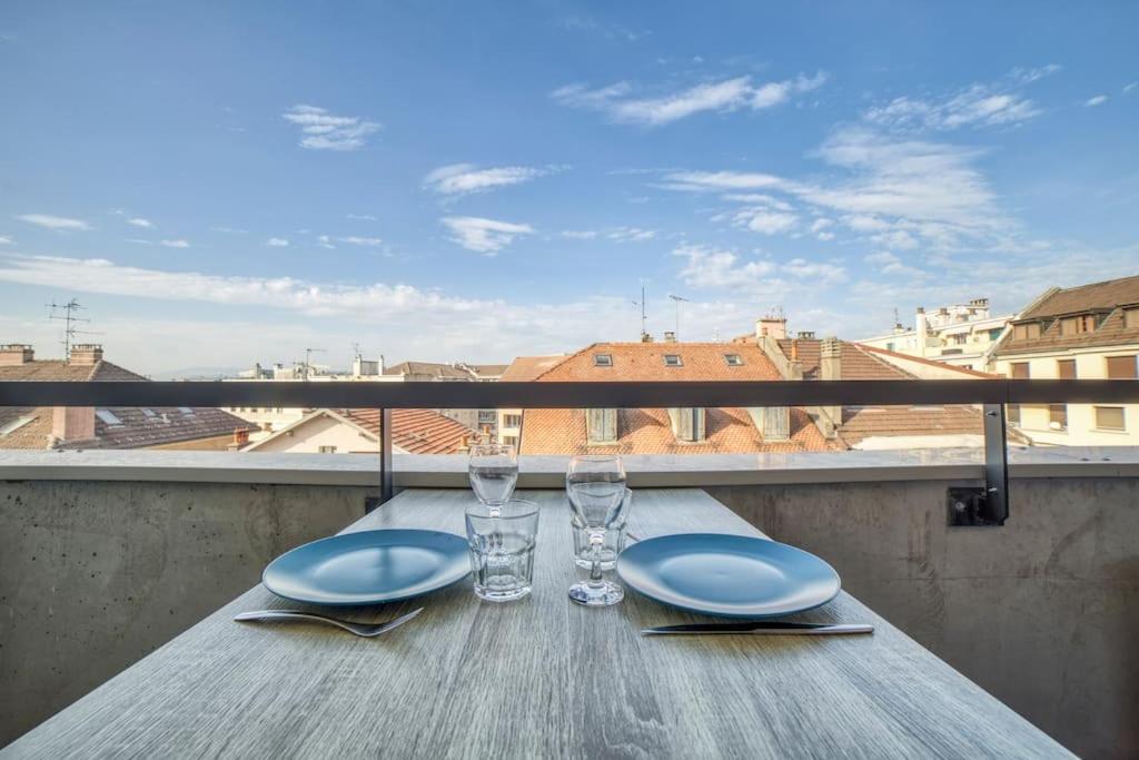 Modern'Blue - Gare Annemasse A 3Min-Geneve Acces Direct Apartment Екстериор снимка