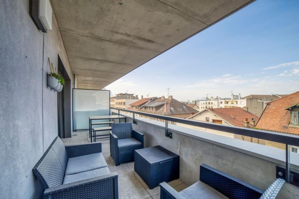 Modern'Blue - Gare Annemasse A 3Min-Geneve Acces Direct Apartment Екстериор снимка